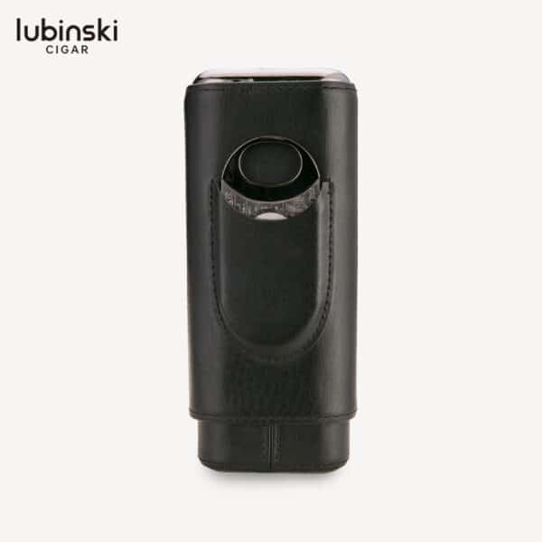LUBINSKI 3 Cigar Case Leather - Image 2
