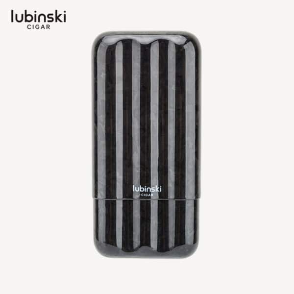 LUBINSKI Carbon Fiber 3 Cigar Case - Image 2