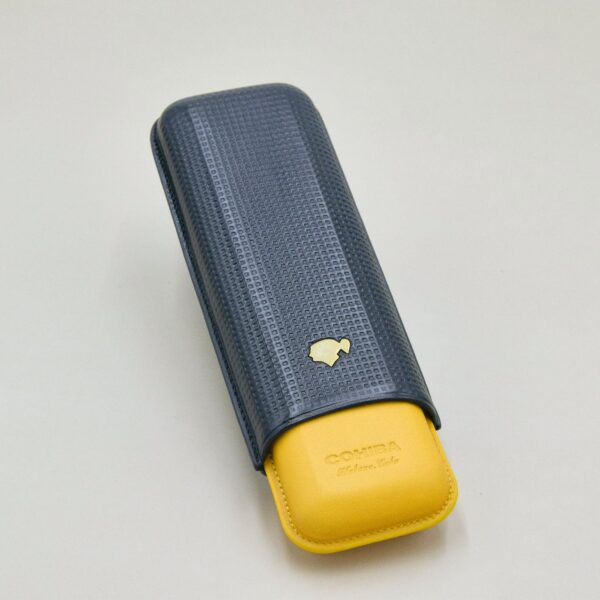 HABANOS S.A. adjustable leather cigar case Cohiba 2 Cigars