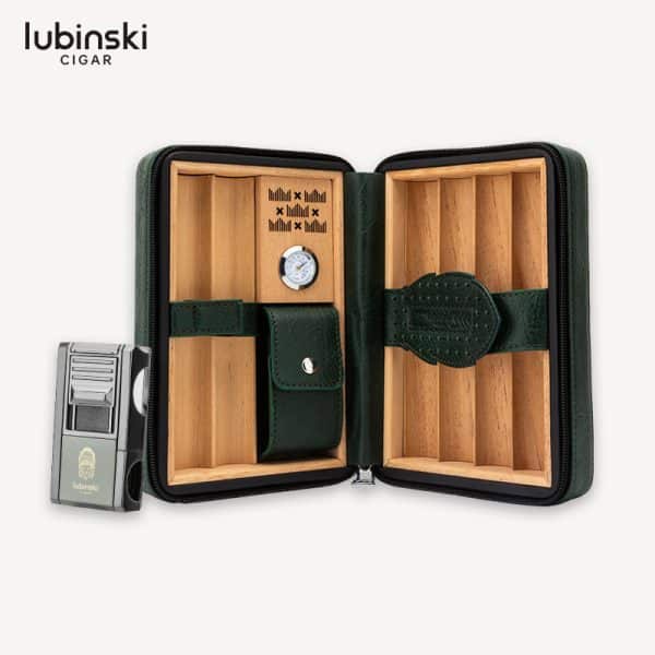 LUBINSKI Portable Travel Humidor Set - Image 5