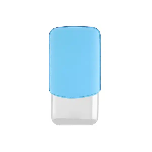St Dupont 3 Cigar Case Leather Turquosie Blue - Image 2